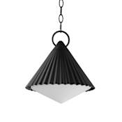 Maxim Odette 12" Wide Pendant Black