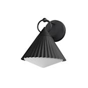 Maxim Odette 12" Tall Wall Sconce Black