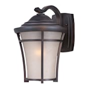 Maxim Balboa 17" 1 Light Wall Sconce Copper Oxide / Lace Glass