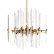 Maxim Divine 8 Light 24" Wide Mini Chandelier Heritage