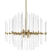 Maxim Divine 8 Light 29" Wide Pendant Heritage