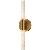 Maxim Duchess 2 Light 20" Tall ADA Compliant LED Wall Sconce Natural Aged Brass