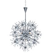 Maxim Starfire 22" Wide 11 Light Chandelier Polished Chrome