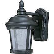 Maxim Dover 10" Tall 1 Light Vivex Wall Sconce with Clear Seedy Glass Bronze / Seedy Glass