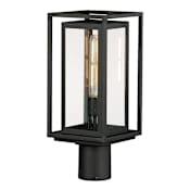 Maxim Cabana VX 17" Tall Post Light Black