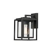 Maxim Cabana VX 11" Tall Outdoor Wall Sconce Black