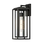 Maxim Cabana VX 18" Tall Outdoor Wall Sconce Black