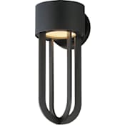 Maxim Quayside VX 14" Tall LED Outdoor Wall Sconce Black