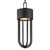Maxim Quayside VX 6" Wide LED Outdoor Mini Pendant Black