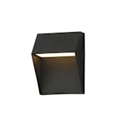 Maxim Cliffsedge VX 8" Tall Outdoor Wall Sconce Black