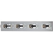 Maxim 4 Light 24" Wide Bathroom Fixture from the Essentials - 445x Collection Polished Chrome