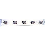 Maxim Essentials 5 Light 30" Wide Vanity Strip Polished Chrome