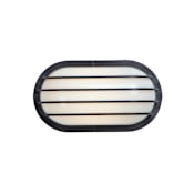 Maxim Bulwark 6" Tall LED Outdoor Wall Sconce Black