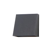 Maxim Pathfinder 6" Tall LED Outdoor Wall Sconce Black