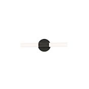 Maxim Tubi 18" Wide LED Bath Bar Black