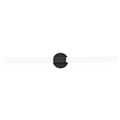 Maxim Tubi 36" Wide LED Bath Bar Black