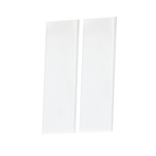 Maxim (Pack of 2) Blank Panels to Display Home Address White