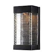 Maxim Stackhouse 10" Vivex LED Wall Sconce with Prismatic Glass Shade - ADA Compliant Bronze