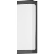 Maxim Tunnel 2 Light 15" Tall ADA Compliant LED Outdoor Wall Sconce Black