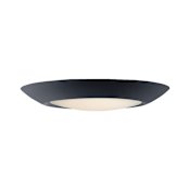 Maxim Diverse 6" Wide LED Flush Mount Ceiling Fixture Black