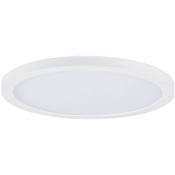 Maxim Chip 9" Wide LED Flush Mount Ceiling Fixture - 3000K White