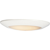 Maxim Diverse 6" Wide LED Flush Mount Bowl Ceiling Fixture -3000K White