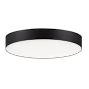 Maxim Trim 5" Wide Integrated LED Flush Mount Ceiling Fixture Black