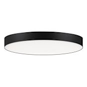 Maxim Trim 7" Wide Integrated LED Flush Mount Ceiling Fixture Black