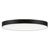 Maxim Trim 9" Wide Integrated LED Flush Mount Ceiling Fixture Black