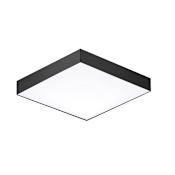 Maxim Trim 5" Wide Integrated LED Flush Mount Ceiling Fixture Black