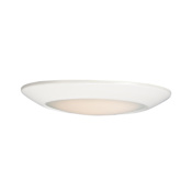 Maxim Diverse 9" Wide LED Flush Mount Bowl Ceiling Fixture - 4000K White