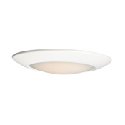 Maxim Diverse 11" Wide LED Flush Mount Bowl Ceiling Fixture - 4000K White