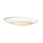 Maxim Diverse 13" Wide LED Flush Mount Bowl Ceiling Fixture - 2700K White