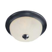 Maxim Essentials - 583x 3 Light 16" Wide Flush Mount Bowl Ceiling Fixture Black