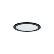 Maxim Wafer 5" Wide LED Flush Mount Disc Outdoor Ceiling Fixture White / Black