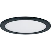 Maxim Wafer 7" ADA Compliant LED Flush Mount 3000K 0-10V Dimmer Black