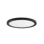 Maxim Wafer 9" Wide Disc LED Panel - 3000K - 2100 Lumens White / Bronze