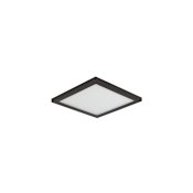 Maxim Wafer 5" Wide Square LED Panel - 3000K - 800 Lumens White / Bronze