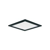Maxim Wafer 7" Wide Square LED Panel - 3000K - 1250 Lumens White / Black