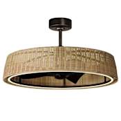 Maxim Tulum 35.75" 3 Blade Indoor / Outdoor LED Ceiling Fan Dark Bronze