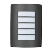Maxim View Single Light 11" Tall LED Outdoor Wall Sconce Bronze