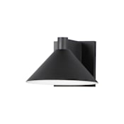 Maxim Conoid LED 5" Tall LED Outdoor Wall Sconce Black