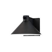 Maxim Conoid LED 6" Tall LED Wall Sconce - 3000K, 400 Lumens, 90 CRI Black