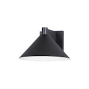 Maxim Conoid LED 6" Tall LED Outdoor Wall Sconce Black