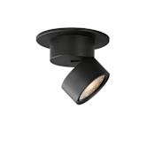 Maxim Swinger 6" Wide LED Semi-Flush Ceiling Fixture - 3000K, 1030 Lumens, 90 CRI Black
