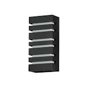 Maxim Keyes 14" Tall LED Outdoor Wall Sconce Black