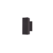 Maxim Culvert 2 Light 8" Tall LED Outdoor Wall Sconce Architectural Bronze