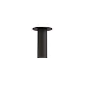 Maxim Calibro 6" Wide LED Semi-Flush Outdoor Ceiling Fixture Architectural Bronze