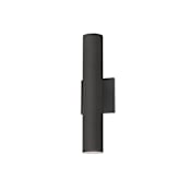 Maxim Calibro 2 Light 15" Tall LED Outdoor Wall Sconce Architectural Bronze