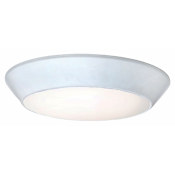 Maxim Convert 8" Wide LED Ceiling Light White / White Acrylic Diffuser